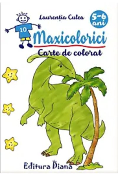 Diana Maxicolorici. Coloring Book A4. 5-6 years