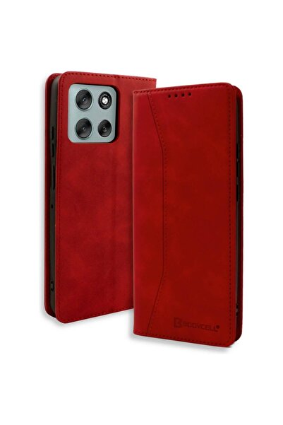 Bodycell Θήκη Motorola Moto G86 / G86 Power Book Case Πορτοφόλι - Red