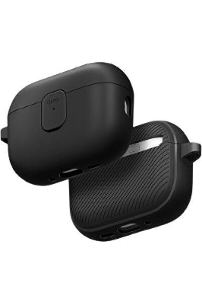 uniq Θήκη AirPods Pro 3rd Gen Clyde Σκληρή με Μαγνητικό Κλείσιμο - Black / Da...