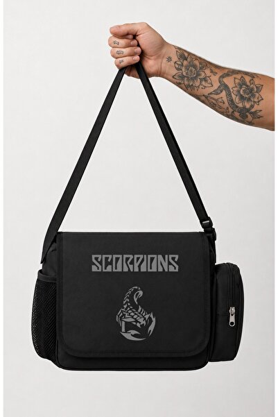 Fuddy Moda Unisex torba za poruke sa printom rok benda Scorpions