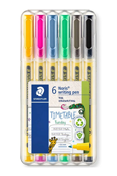 Staedtler Fineliner 0,6 mm - 6 bucăți. (307 SB6)