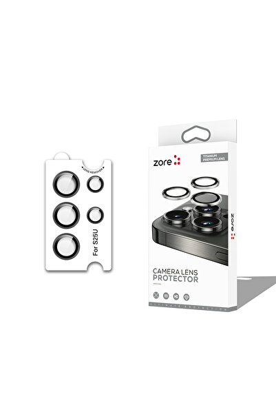 Alan Tech Galaxy S25 Ultra Camera Lens Protector Sapphire Non-Distorting Imag...
