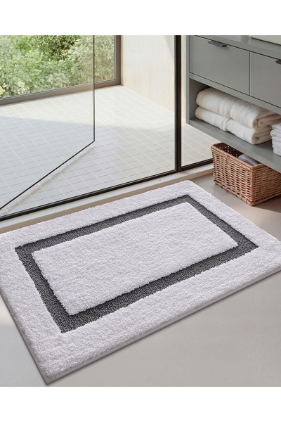 NO BRAND Covoraș de baie antiderapant, absorbant, din microfibră, 44x76