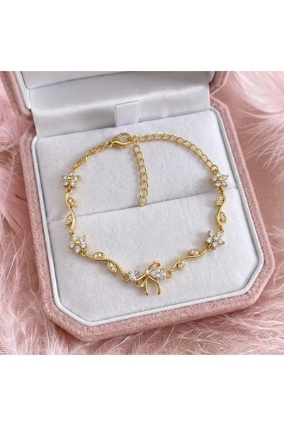 Heda Jewelry سوار فيري دريم - سوار أنيق مع شكل شريط أبيض