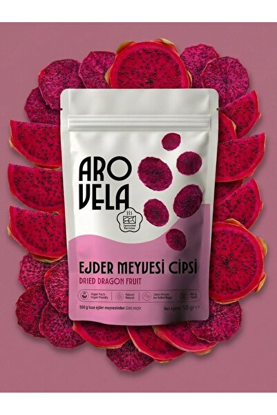 Arovela Jeotermal Kurutma Ejder Meyvesi Kurusu 50 g / Geothermal Drying Drago...
