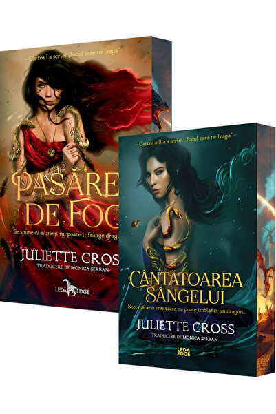 Editura Leda Edge Seria Focul care ne Leaga Juliette Cross Paranormal Romance...