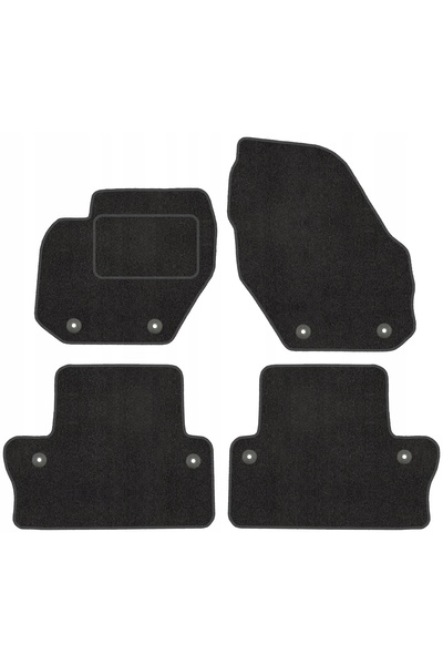 NO BRAND Covor de catifea premium pentru Volvo S60 II (10-18)