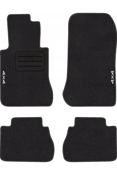 NO BRAND DYWANIKI CU HAFTEM 4X4 PENTRU MERCEDES E W210 (1995 - 2002) LUX COMPLET