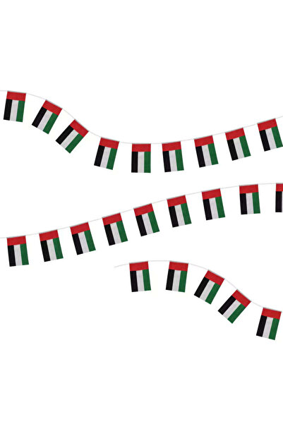 Generic Custom Printed UAE String Flags And Flag Bunting 32Pcs