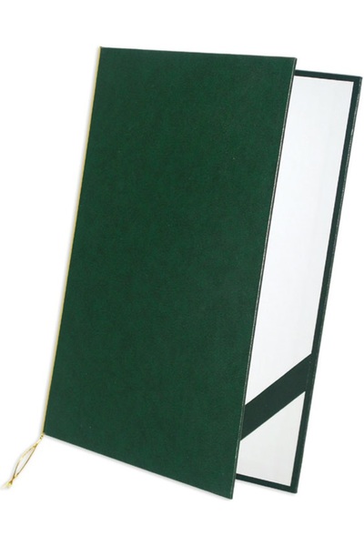NO BRAND Copertă dosar pentru diplomă A4 verde x3