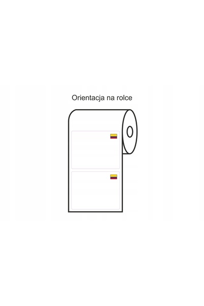 NO BRAND ETICHETE TIPĂRITE PRIN TRANSFER TERMIC ADEZIVE 90x70 1000 BUCĂȚI STE...