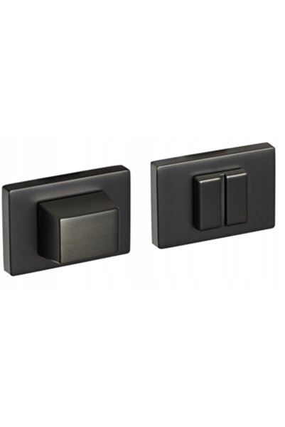 NO BRAND VDS Rozeta R76F 6mm antracit cu blocare WC