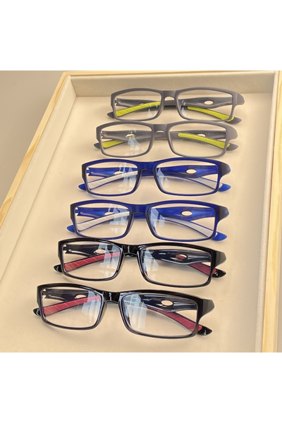 choice2 +250 6PCS 6 Pairs of Ultra Light Sports Reading Glasses for Both Men ...
