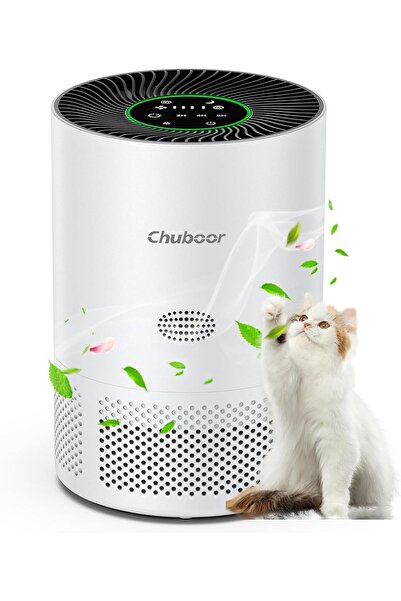 Chuboor Καθαριστής Αέρα για Αλλεργικούς Φίλους Φίλτρο Αέρα HEPA για Μούχλα, Σ...