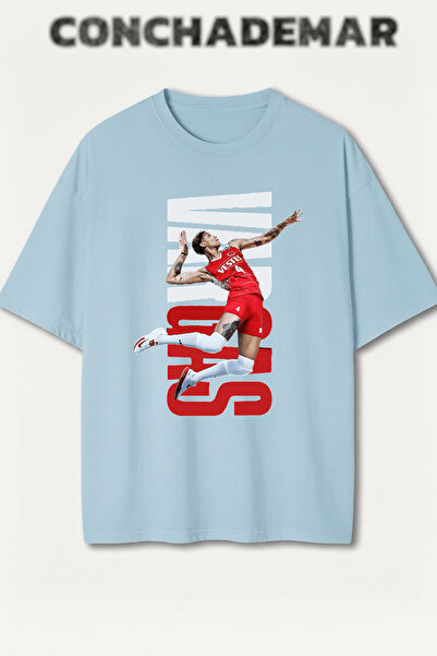 Vordevia Sultans of the Net Printed Premium Oversize Cotton T-Shirt