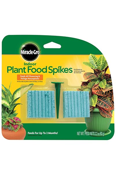 MIRACLE GRO Miracle-Gro Indoor Plant Food 48 Spikes (62g, ‎1.91 x 16.51 x 15....