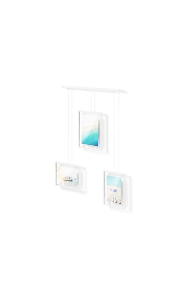Generic Brand Umbra Exhibit Picture Frame Gallery Set, Adjustable Collage Dis...