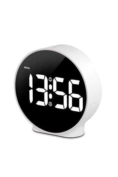 Generic Brand Bukela Small Digital Alarm Clock For Bedroom HD LED Display Dua...