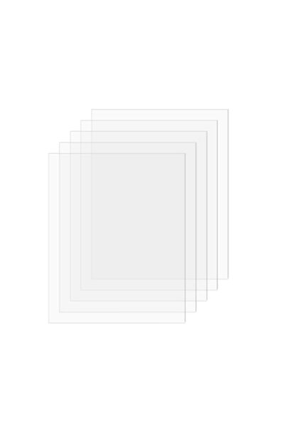 Generic Brand SimbaLux Acrylic Sheet Clear Cast Plexiglass 8” x 10” 0.04” Thi...
