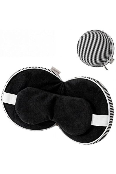 Generic BOROLA 2-in-1 Travel Neck Pillow with Sleep Mask, Foldable U Shaped A...