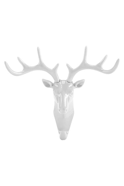 Generic Self-Adhesive Wall Hooks for Clothes and Coats – No-Drill Deer Head H...