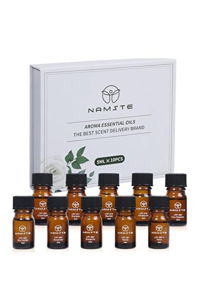 Generic Brand NAMSTE Hotel Collection Essential Oil Set, 5ml x 10 Aroma Oils ...