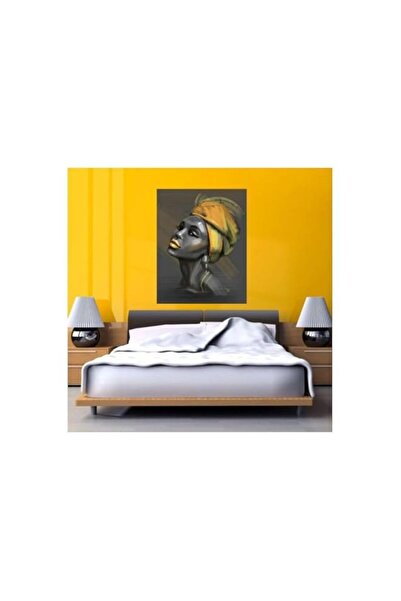 Generic Brand bpa African Lady Tableau 50x70Centimeter Brown