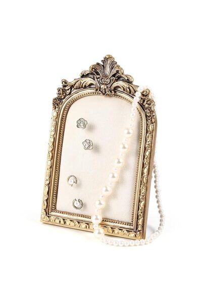 Generic Vintage Baroque Jewelry Display Tray with Velvet Lined Backing – Eleg...