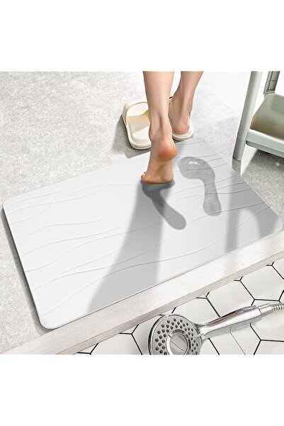 Generic Bath Mat, Diatomaceous Earth Bath Mat - Non-Slip Stone Bath Rug for B...