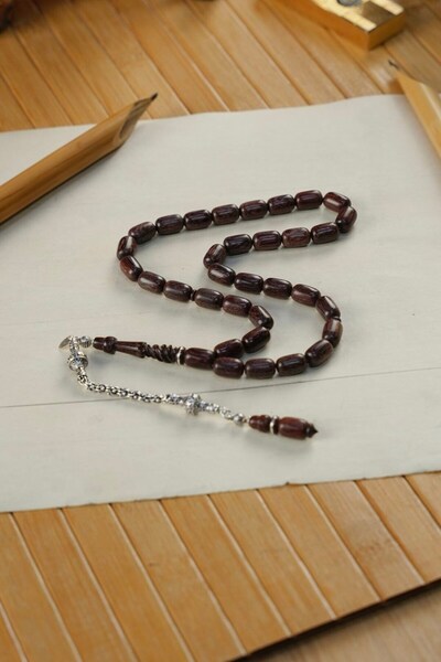 dergah tesbih Master Yusuf Cevher Silver Design Iron Turkish Prayer Beads