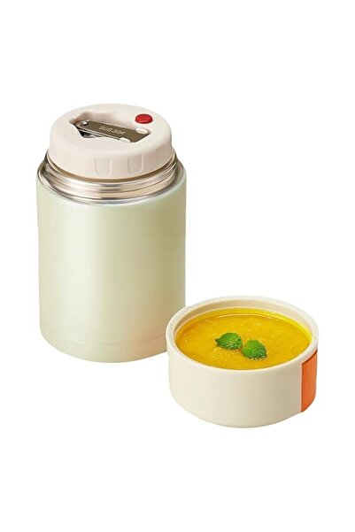 Generic 800ml Food Insulated Container Thermos Stainless Steel Double Wall In...