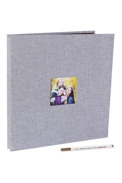 Generic Aputue Photo Albums, Self Adhesive Magnetic Pages, Large 40 Page Line...