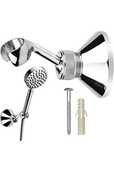 Generic Shower Head Holder, Strong Adhesive Shower Head Holder with Dual Angl...