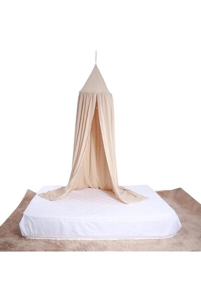 Generic Bed Canopy,Soft Cotton Multicolor Round Dome Comfortable Eco-Friendly...