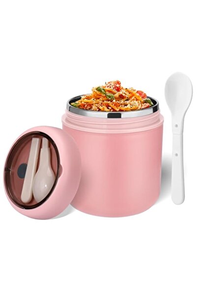 Generic 16oz Insulated Thermo Food Container for Hot Food, Stainless Steel Ki...