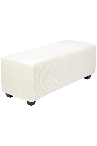 Generic PiccoCasa High Stretch Ottoman Cover with Elastic Bottom, Soft Slipco...