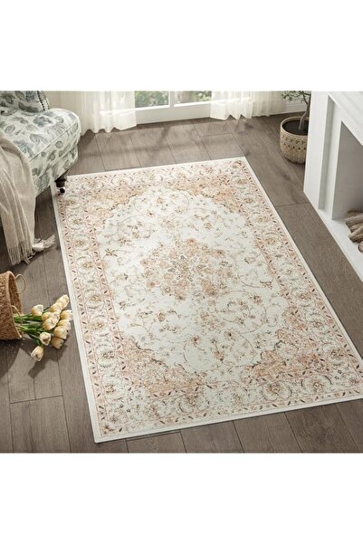 Generic Brand JINCHAN 91x152CM Machine Washable Area Rug for Entryway Vintage...