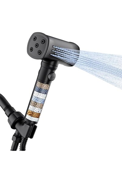 Generic High Pressure Filtered Shower Head with Handheld, Modern Design 5 Spr...