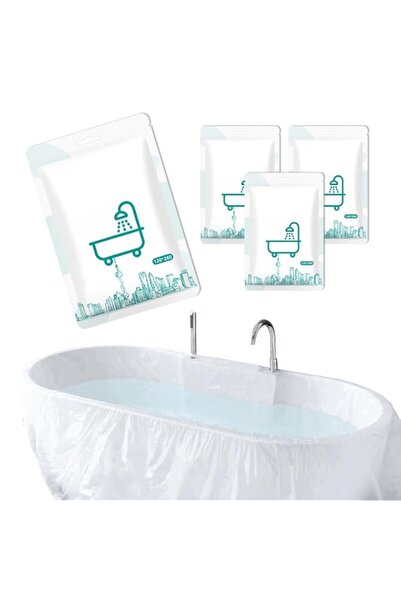 Generic EKIND Bathtub Liners Individual Pack Large Portable Bathtub Cover Bat...