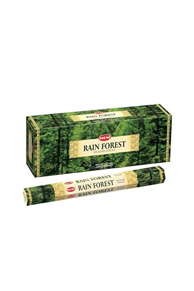Generic Brand HEM Rain Forest - Box of Six 20 Stick Hex Tubes - Incense Ha