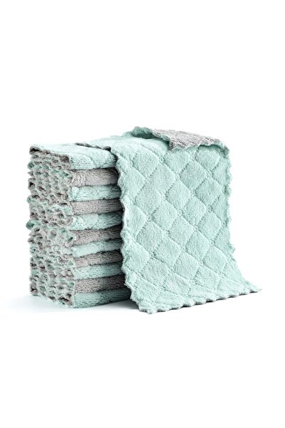 Generic Hypermotion Microfiber Cleaning Cloth, Kitchen Towels, Double-Sided M...