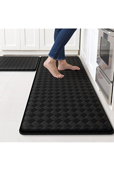Generic YelaJoy Kitchen Mats, Kitchen Rugs, Cushioned Anti Fatigue Kitchen Ma...