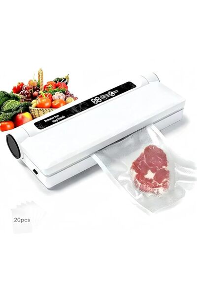 Generic DL&3UP Automatic Food Vacuum Sealer Machine - 60kPa Strong Suction, 2...