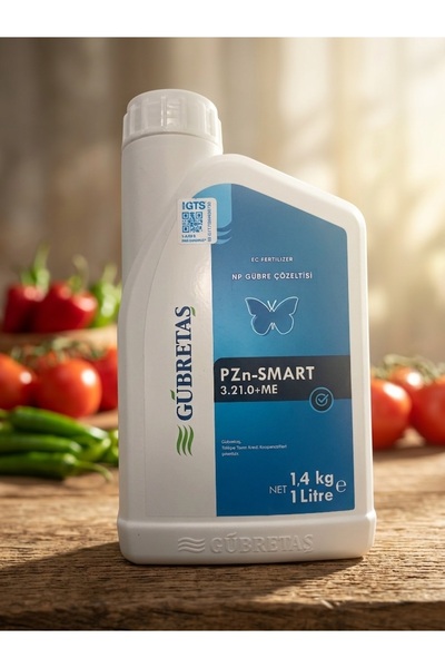 P-ZN SMART Sıvı Fosfor ve Çinko Gübresi - 1 Litre (Güçlü Kök Geliştirici, Çiçeklendirici ve Stres Önleyici)