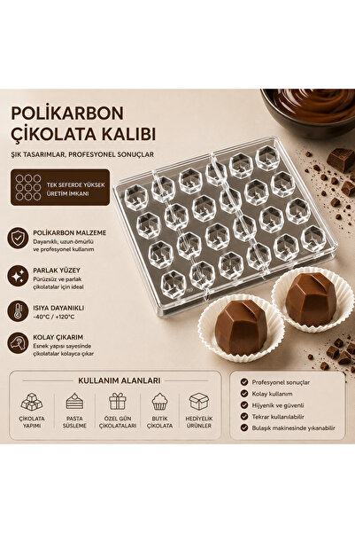 pratikpastacılık Ps Series Polycarbonate Chocolate Mold