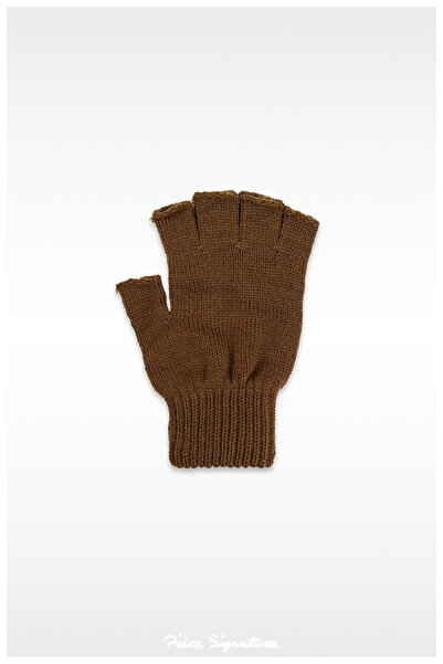 PIECE SIGNATURE New Autumn and Winter, Solid Color Windproof Acrylic Cut Fing...