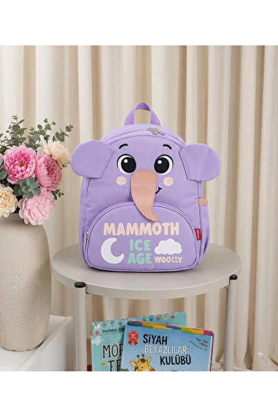 Alvadonna Elephant Patterned Girls' Nursery and Kindergarten Backpack