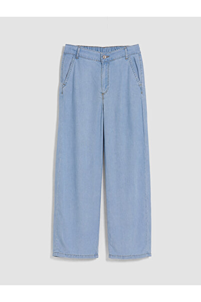 LC Waikiki Lcw Kids Indigo Wideleg Girls' Jean Pants