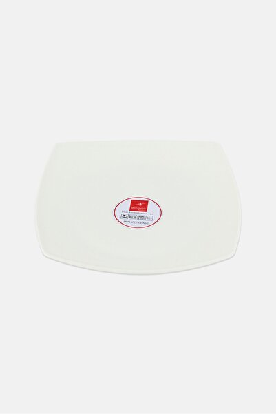 Bormioli Rocco Glass Dinner Plate, White