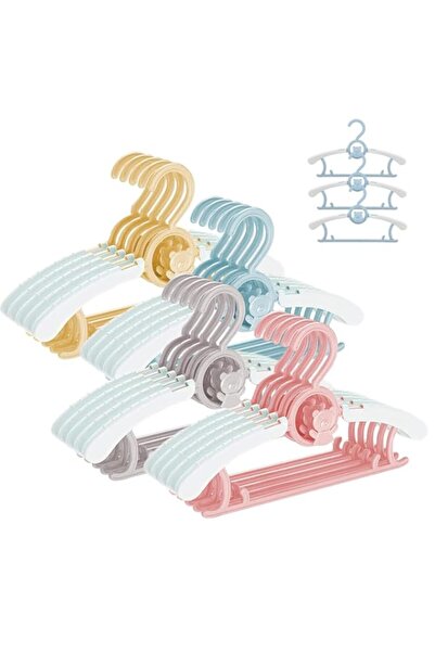 Generic 20 Pack Baby Nursery Closet Hangers, Ultra-Thin Non-Slip Laundry Infa...